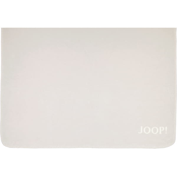 JOOP! Wohndecke Uni-Doubleface - Größe: 150x200 cm - Farbe: Rauch-Ecru JOOP! Wohndecke Uni-Doubleface - Größe: 150x200 cm - Farbe: Rauch-Ecru
