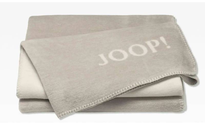 JOOP! Wohndecke Uni Doubleface   ¦ beige ¦ Baumwollmischgewebe ¦ Maße (cm): B: 150 H: 1 Dekokissen & Decken > Kuscheldecken & Wohndecken - Höffner