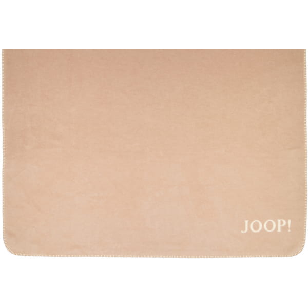 JOOP! Wohndecken Uni-Doubleface - Farbe: Nude-Pergament - 150x200 cm JOOP! Wohndecken Uni-Doubleface - Farbe: Nude-Pergament - 150x200 cm