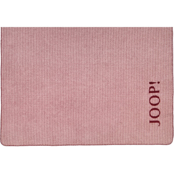 JOOP! Wohndecken Woven - Farbe: Rouge - 150x200 cm