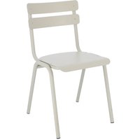Stuhl One aus Aluminium, stapelbar, Sand Stuhl One aus Aluminium, stapelbar, Sand