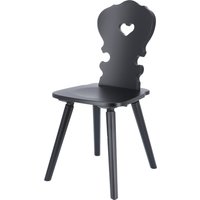 Stuhl Vienna aus Buchenholz, Schwarz Stuhl Vienna aus Buchenholz, Schwarz