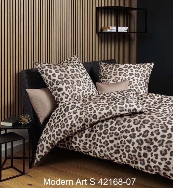 Janine Janine Mako-Satin Bettwäsche modern art S 42168 mocha sand Größe: 155x200 cm + 80x80 cm Janine Janine Mako-Satin Bettwäsche modern art S 42168 mocha sand Größe: 155x200 cm + 80x80 cm
