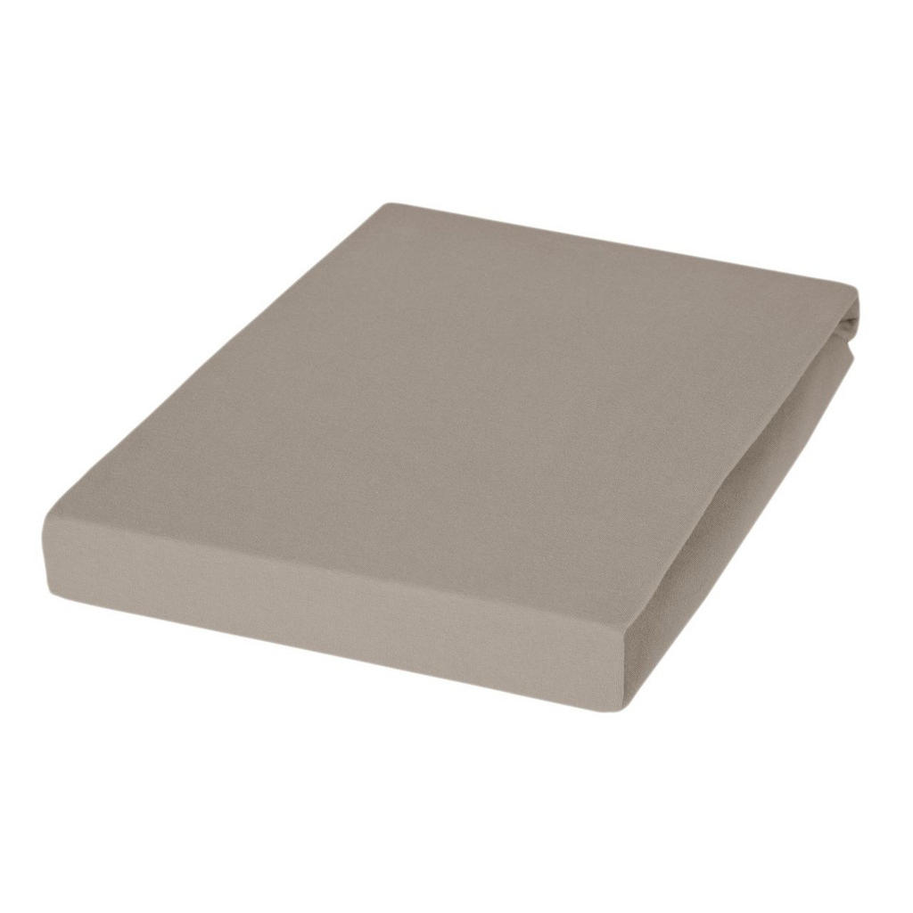 Janine TOPPER-SPANNBETTTUCH Graubraun Janine TOPPER-SPANNBETTTUCH Graubraun