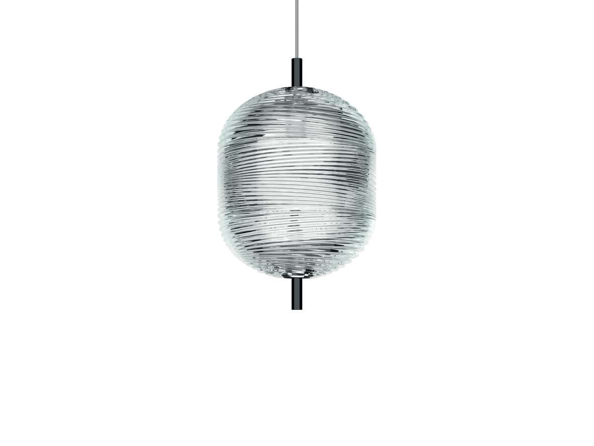 Lodes - Jefferson Small Pendelleuchte 10m 2700K Crystal/Black Chrome Lodes von Lodes