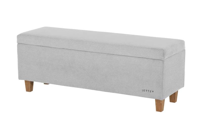 Jette Home Bettbank mit Stauraum Jette Flex ¦ grau ¦ Maße (cm): B: 122 H: 47 T: 42.0 Bänke > Einzelbänke - Möbel Kraft