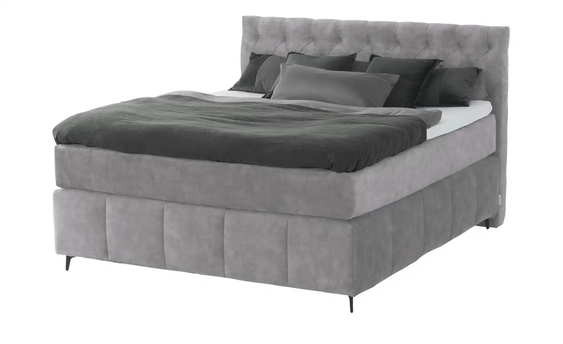 Jette Home Boxspringbett  Glam New ¦ grau ¦ Maße (cm): B: 162 H: 132,5 Betten > Boxspringbetten - Möbel Kraft