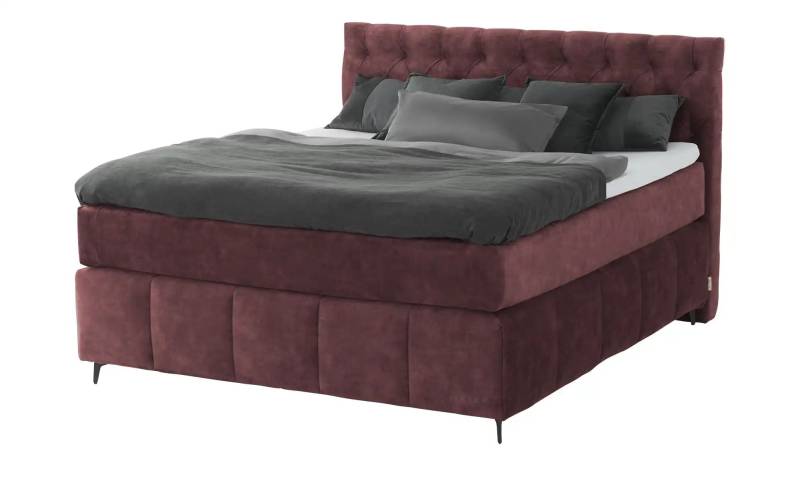 Jette Home Boxspringbett  Glam New ¦ rot ¦ Maße (cm): B: 202 H: 132,5 Betten > Boxspringbetten - Möbel Kraft