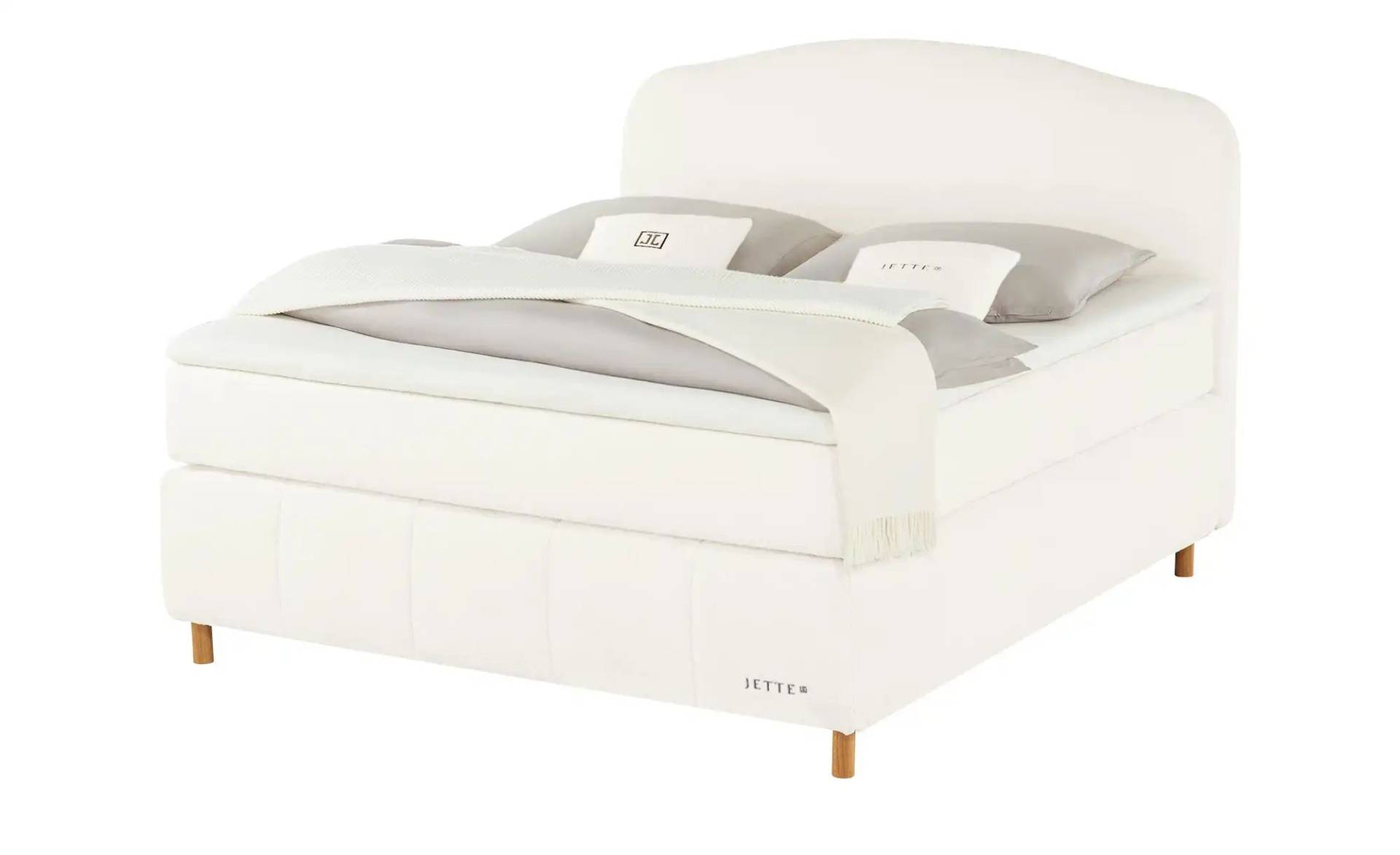 Jette Home Boxspringbett  Jette Cloud ¦ creme ¦ Maße (cm): B: 202 H: 132,5 Betten > Komfortbetten - Höffner