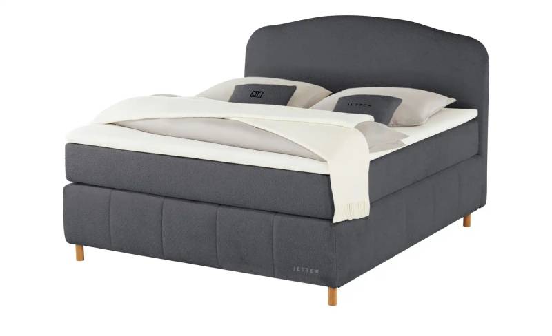 Jette Home Boxspringbett  Jette Cloud ¦ grau ¦ Maße (cm): B: 162 H: 132,5 Betten > Komfortbetten - Höffner