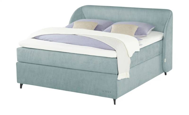 Jette Home Boxspringbett  Jette Embrace ¦ blau ¦ Maße (cm): B: 198 H: 126,5 Betten > Komfortbetten - Höffner