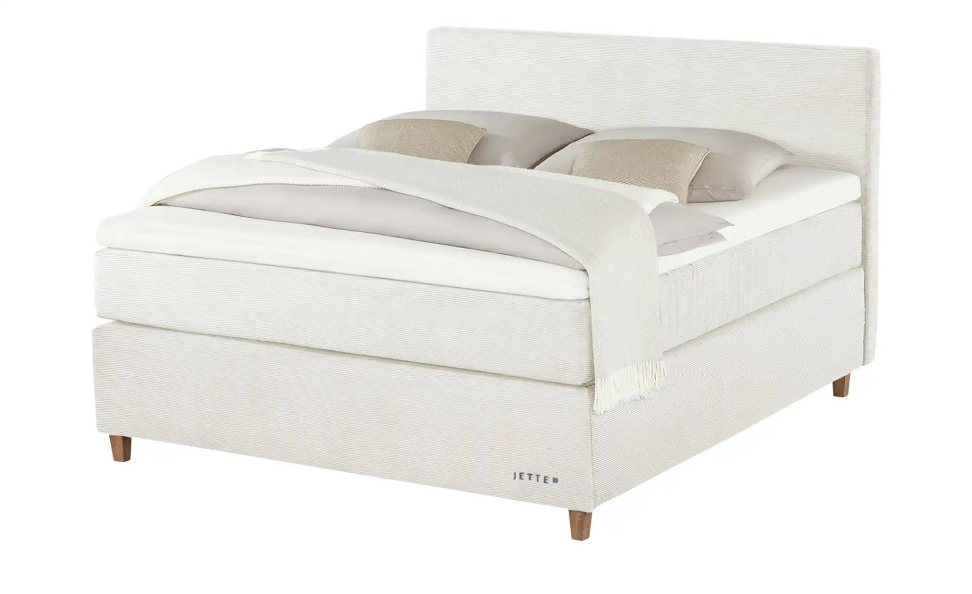 Jette Home Boxspringbett  Jette Flex ¦ creme ¦ Maße (cm): B: 145 H: 120,5 Betten > Komfortbetten - Höffner