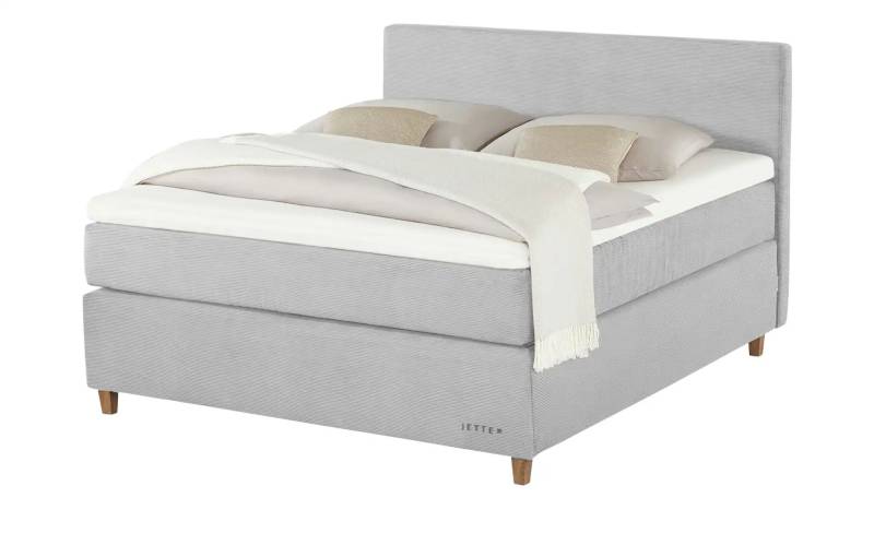 Jette Home Boxspringbett  Jette Flex ¦ grau ¦ Maße (cm): B: 145 H: 120,5 Betten > Komfortbetten - Höffner