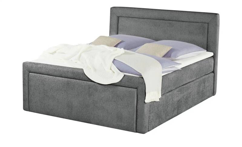 Jette Home Boxspringbett  Jette Frame ¦ grau ¦ Maße (cm): B: 204 H: 129 Betten > Boxspringbetten > Boxspringbetten 200x200 - Höffner