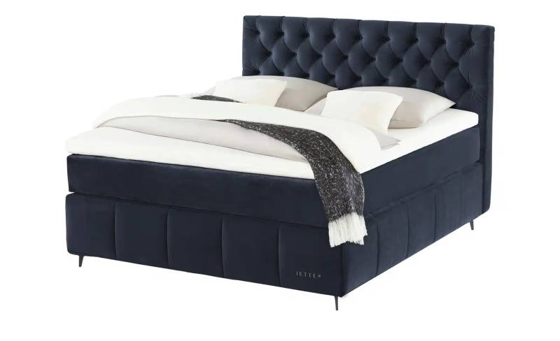 Jette Home Boxspringbett  Jette Glam ¦ blau ¦ Maße (cm): B: 202 H: 132,5 Betten > Komfortbetten - Höffner