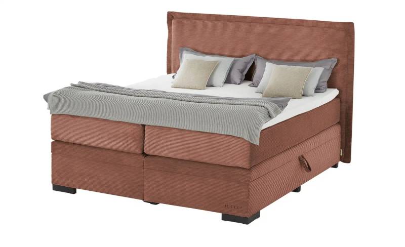 Jette Home Boxspringbett mit Bettkasten  Adapt ¦ kupfer ¦ Maße (cm): B: 222 H: 132 Betten > Boxspringbetten > Boxspringbetten 200x200 - Höffner
