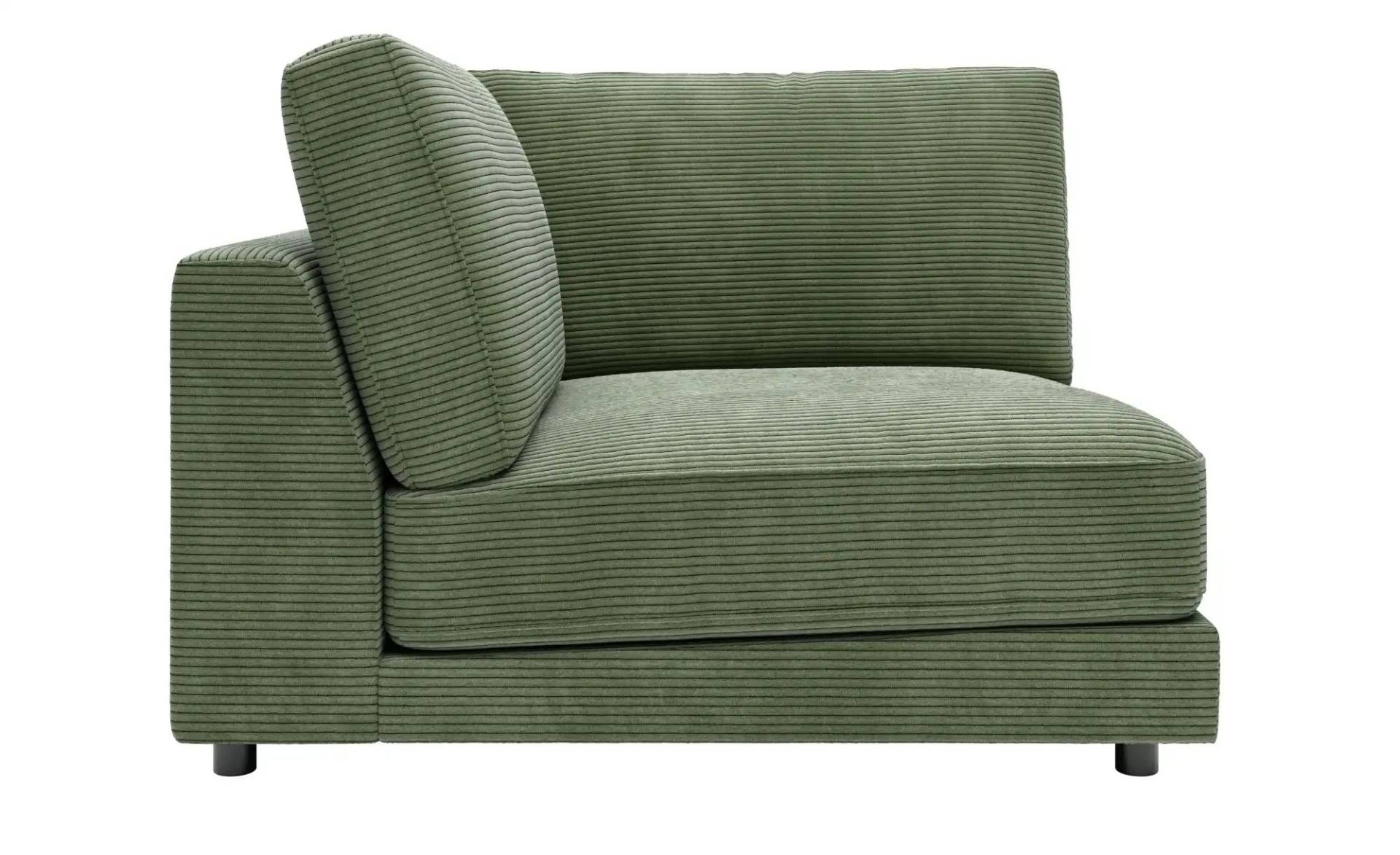 Jette Home Element Ecke in Cord Sila ¦ grün ¦ Maße (cm): B: 120 H: 85 T: 125.0 Polstermöbel > Sofas > Modulsofas - Höffner