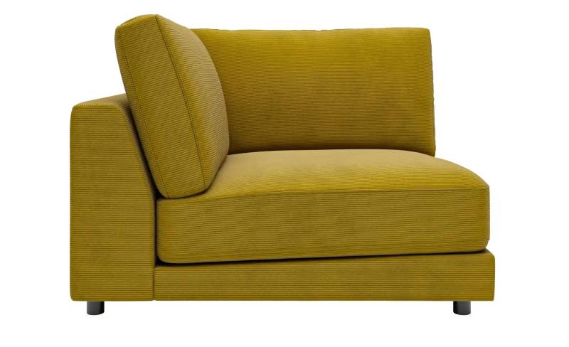 Jette Home Element Ecke in Feincord Sila ¦ grün ¦ Maße (cm): B: 120 H: 85 T: 127.0 Polstermöbel > Sofas > Modulsofas - Höffner
