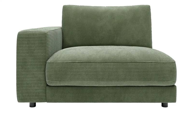 Jette Home Element Einsitzer Armlehne links in Cord Sila ¦ grün ¦ Maße (cm): B: 125 H: 85 T: 127.0 Polstermöbel > Sofas > Modulsofas - Höffner