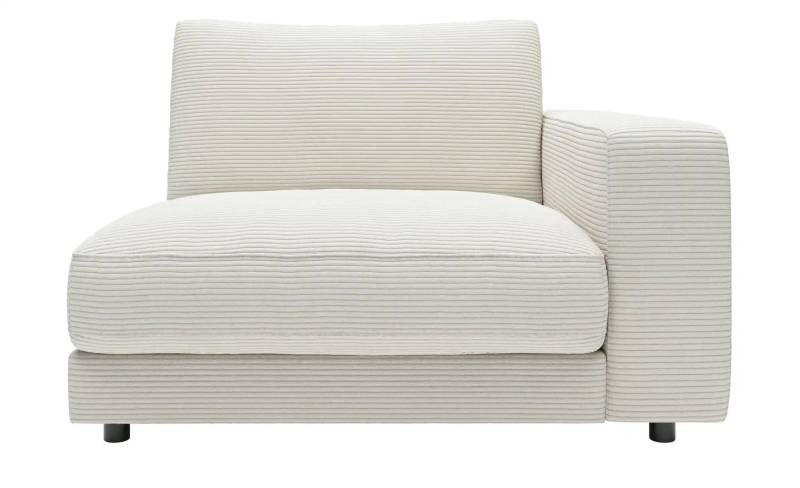 Jette Home Element Einsitzer Armlehne rechts in Cord Sila ¦ weiß ¦ Maße (cm): B: 125 H: 85 T: 127.0 Polstermöbel > Sofas > Modulsofas - Höffner