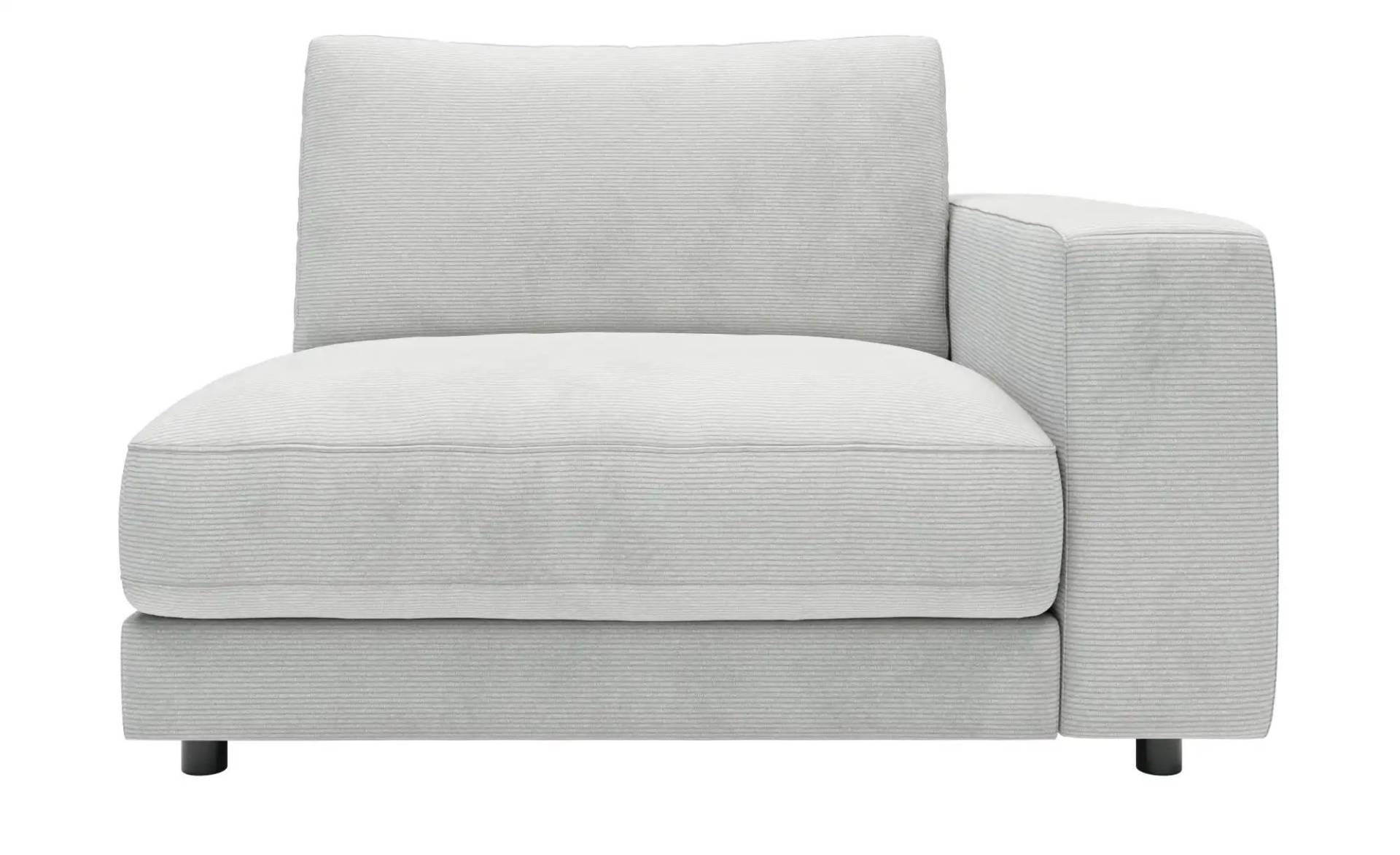 Jette Home Element Einsitzer Armlehne rechts in Feincord Sila ¦ grau ¦ Maße (cm): B: 125 H: 85 T: 127.0 Polstermöbel > Sofas > Modulsofas - Höffner