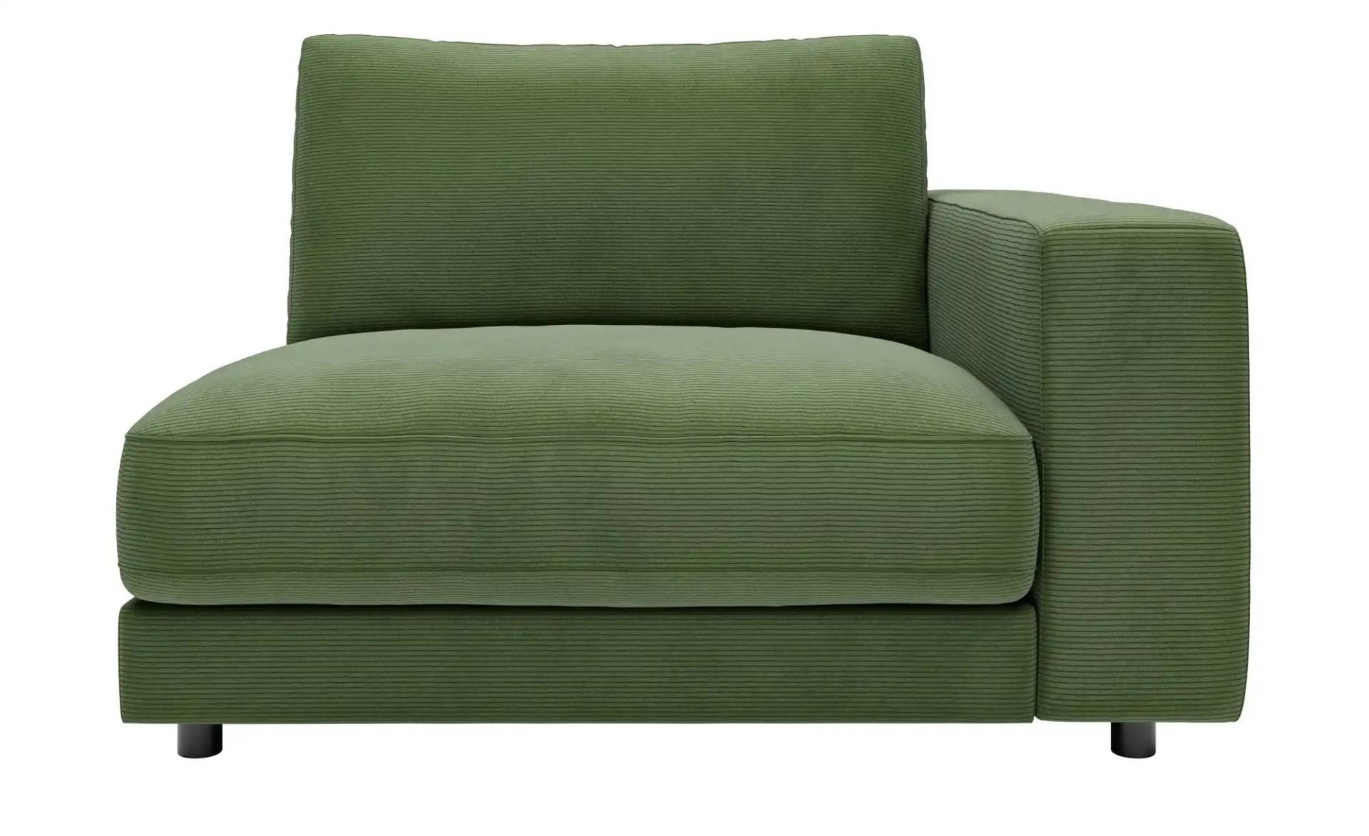 Jette Home Element Einsitzer Armlehne rechts in Feincord Sila ¦ grün ¦ Maße (cm): B: 125 H: 85 T: 127.0 Polstermöbel > Sofas > Modulsofas - Höffner