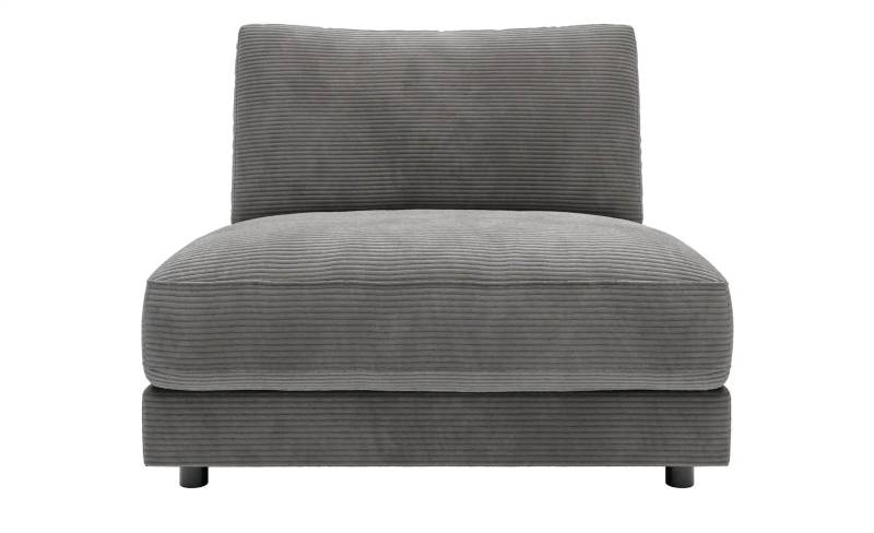 Jette Home Element Einsitzer ohne Armlehne in Cord Sila ¦ grau ¦ Maße (cm): B: 100 H: 85 T: 127.0 Polstermöbel > Sofas > Modulsofas - Höffner