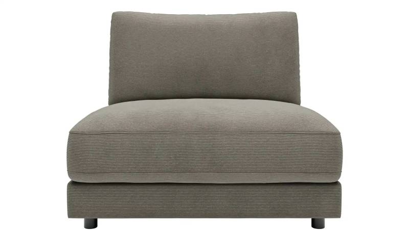 Jette Home Element Einsitzer ohne Armlehne in Feincord Sila ¦ grau ¦ Maße (cm): B: 100 H: 85 T: 127.0 Polstermöbel > Sofas > Modulsofas - Höffner
