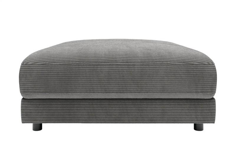 Jette Home Element Hocker in Cord Sila ¦ grau ¦ Maße (cm): B: 100 H: 43 T: 127.0 Polstermöbel > Sofas > Modulsofas - Höffner