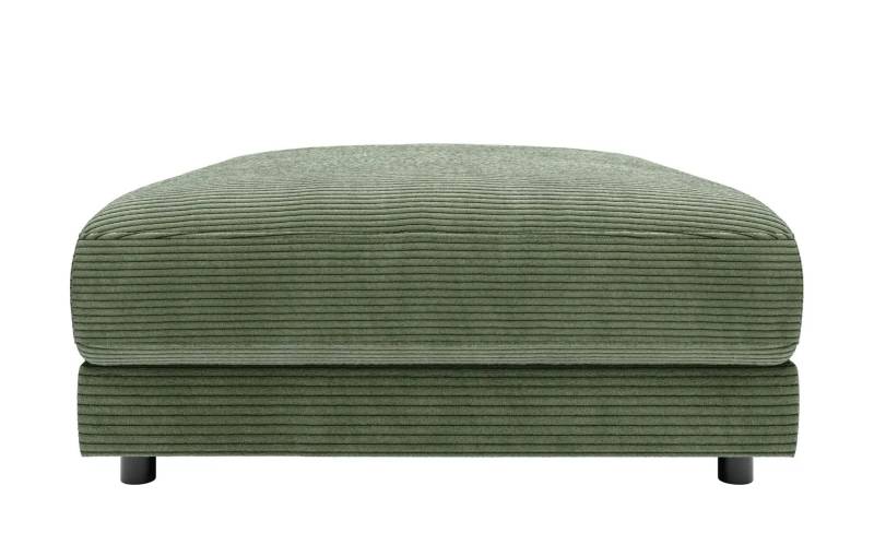 Jette Home Element Hocker in Cord Sila ¦ grün ¦ Maße (cm): B: 100 H: 43 T: 127.0 Polstermöbel > Sofas > Modulsofas - Höffner