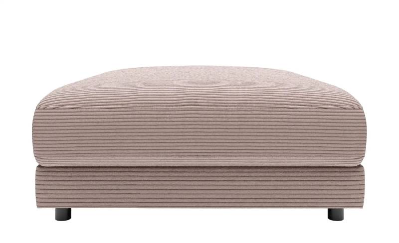Jette Home Element Hocker in Cord Sila ¦ rosa/pink ¦ Maße (cm): B: 100 H: 43 T: 127.0 Polstermöbel > Sofas > Modulsofas - Höffner