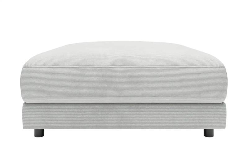 Jette Home Element Hocker in Feincord Sila ¦ grau ¦ Maße (cm): B: 100 H: 43 T: 127.0 Polstermöbel > Sofas > Modulsofas - Höffner