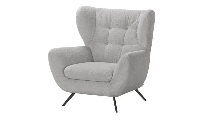 Jette Home Hochlehnsessel   Mellow  ¦ grau ¦ Maße (cm): B: 100 H: 106 T: 95.0 Polstermöbel > Sessel > Ohrensessel - Möbel Kraft