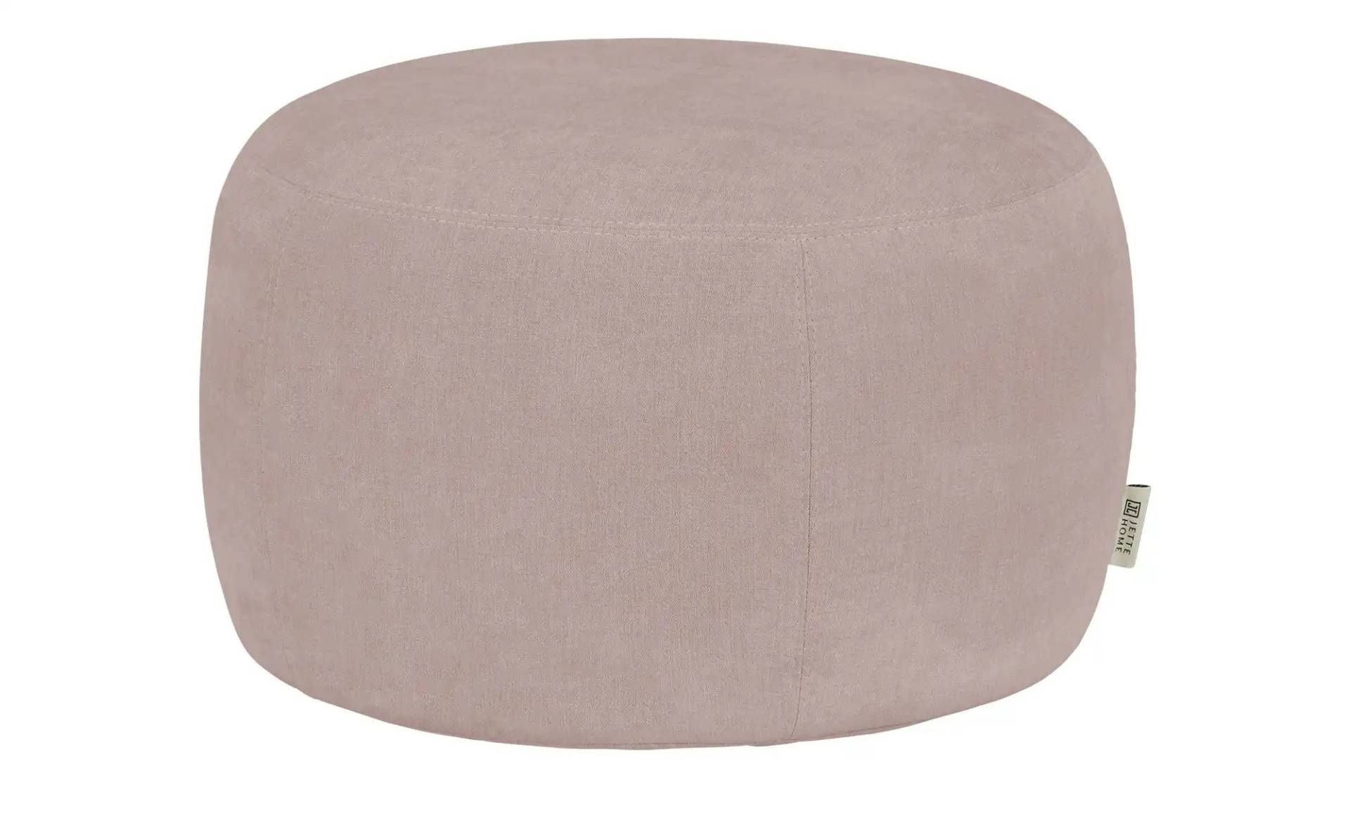 Jette Home Hocker  Jette Round ¦ rosa/pink ¦ Maße (cm): H: 40  Ø: [60.0] Polstermöbel > Hocker > Sitzsäcke - Möbel Kraft