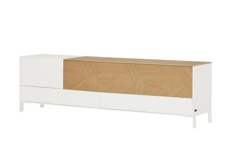 Jette Home Lowboard  Slice ¦ weiß ¦ Maße (cm): B: 180 H: 65 T: 50.0 Kommoden & Sideboards > Lowboards - Möbel Kraft