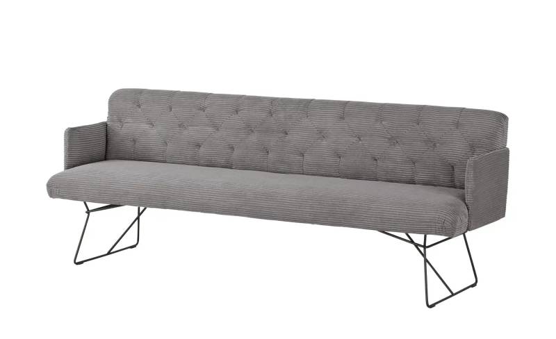 Jette Home Polsterbank  Salo ¦ grau ¦ Maße (cm): B: 226 H: 85 T: 69.0 Bänke > Einzelbänke - Höffner