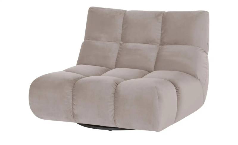 Jette Home Sessel  Gentle ¦ beige ¦ Maße (cm): B: 112 H: 85 T: 108.0 Polstermöbel > Sessel > Drehsessel - Möbel Kraft