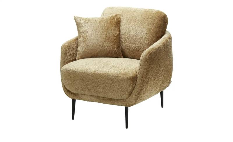 Jette Home Sessel  Polly ¦ gold ¦ Maße (cm): B: 78 H: 80 T: 90.0 Polstermöbel > Sessel > Polstersessel - Möbel Kraft