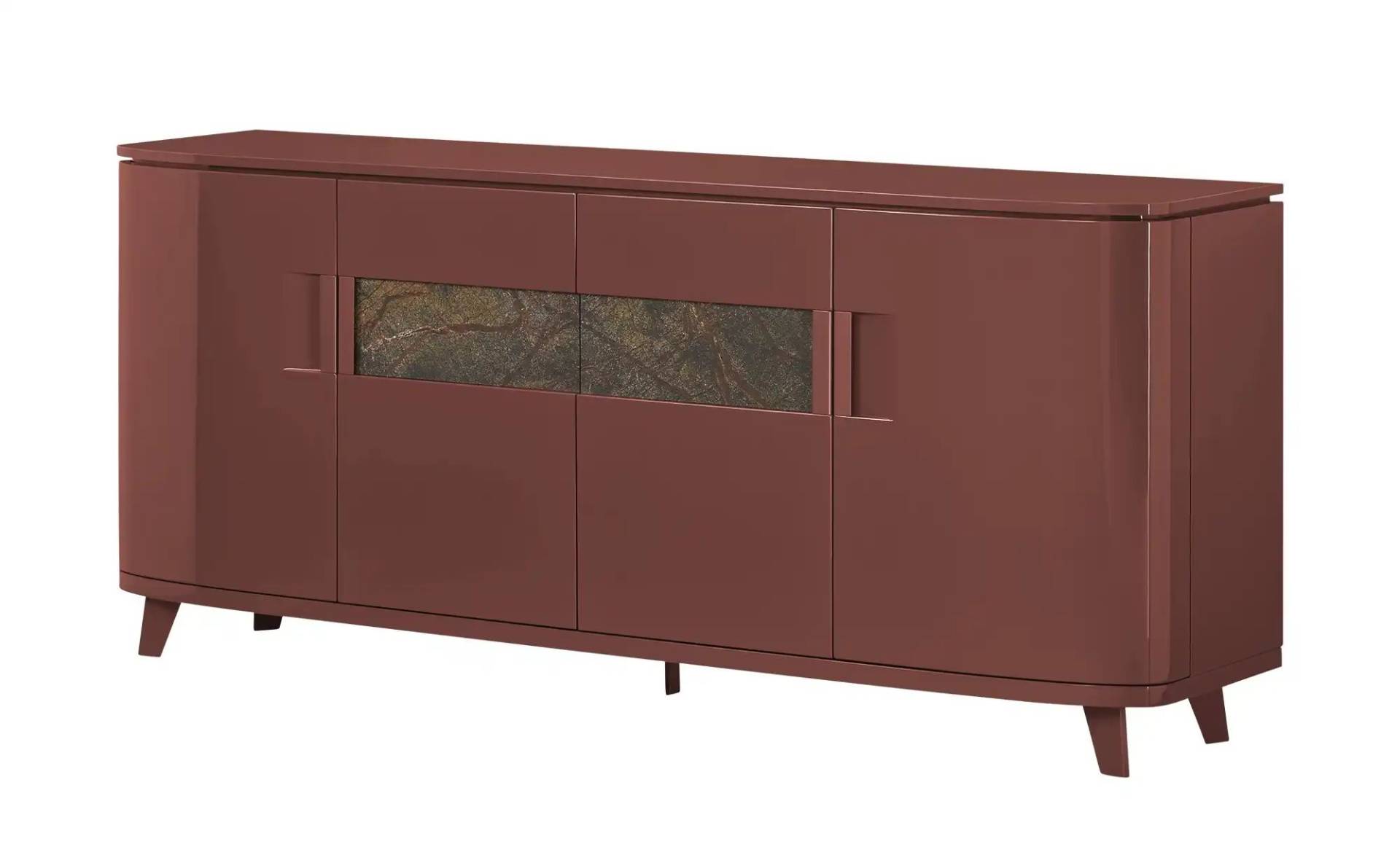 Jette Home Sideboard  Pedra ¦ rot ¦ Maße (cm): B: 190 H: 82 T: 45 Kommoden & Sideboards > Kommoden - Möbel Kraft