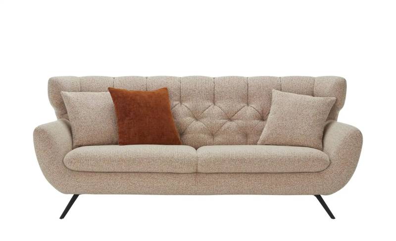 Jette Home Sofa  Caldara ¦ orange ¦ Maße (cm): B: 225 H: 94 T: 95.0 Polstermöbel > Sofas > 3-Sitzer - Höffner