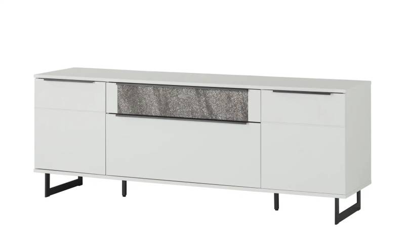 Jette Home TV-Element  Stone ¦ weiß ¦ Maße (cm): B: 181 H: 69 T: 46.0 Kommoden & Sideboards > Lowboards - Höffner