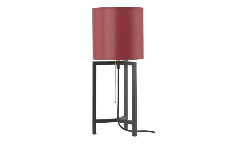 Jette Home Tischleuchte 1-flg.Schirm Stoff/  Beere   ¦ rot ¦ Maße (cm): H: 51  Ø: 20.0 Sale > Lampen-Sale - Möbel Kraft