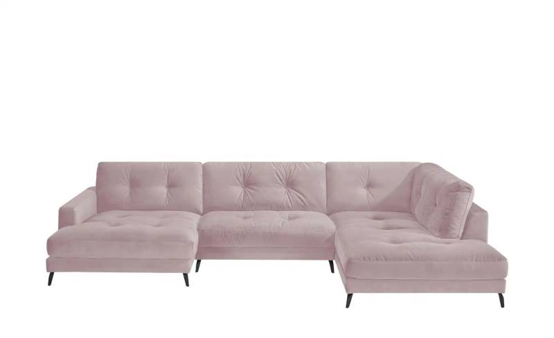 Jette Home Wohnlandschaft  Jette Return  ¦ rosa/pink ¦ Maße (cm): B: 359 H: 84 T: 105.0 Polstermöbel > Sofas > Wohnlandschaften - Möbel Kraft