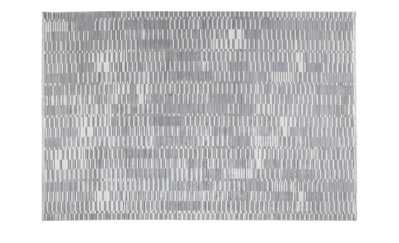 Jette Home Webteppich  Sleek ¦ grau ¦ Synthetische Fasern,Viskose ¦ Maße (cm): B: 140 Teppiche > Wohnteppiche - Höffner