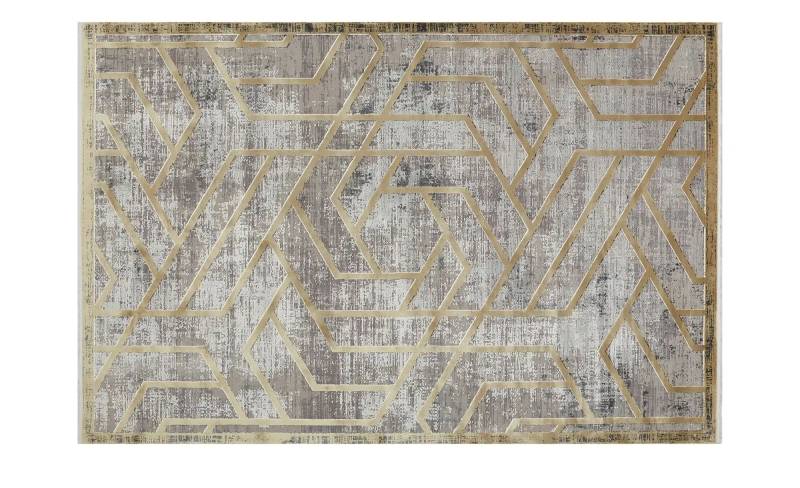 Jette Home Webteppich  Choice ¦ grau ¦ Viskose,Synthetische Fasern ¦ Maße (cm): B: 200 H: 1 Teppiche > Wohnteppiche > Teppiche 200x300 cm - Höffner