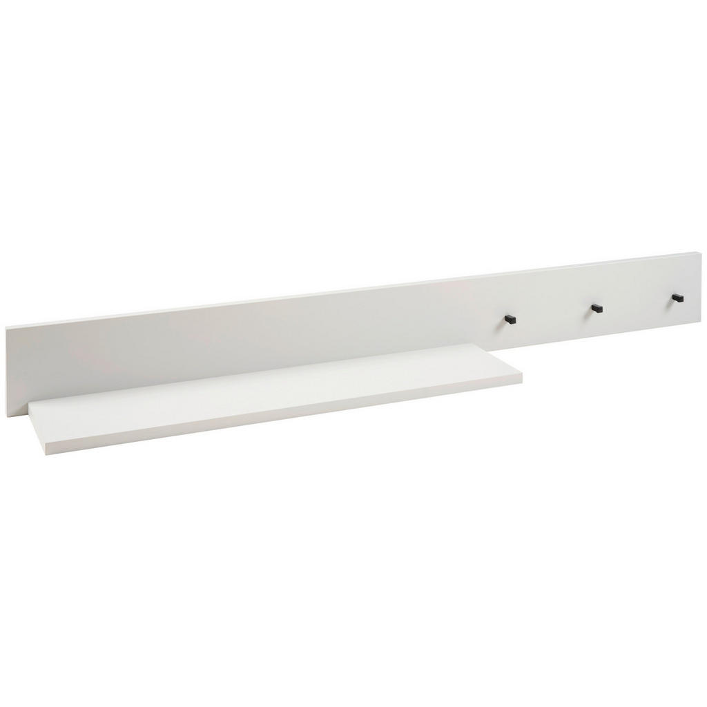 Jimmylee Wandregal Milan, Grau, Metall, 136x14x20 cm, DIN EN ISO 9001, individuell planbar, Beimöbel erhältlich, hängend, Kinder- & Jugendzimmer, Kindermöbel, Kinderregale von Jimmylee