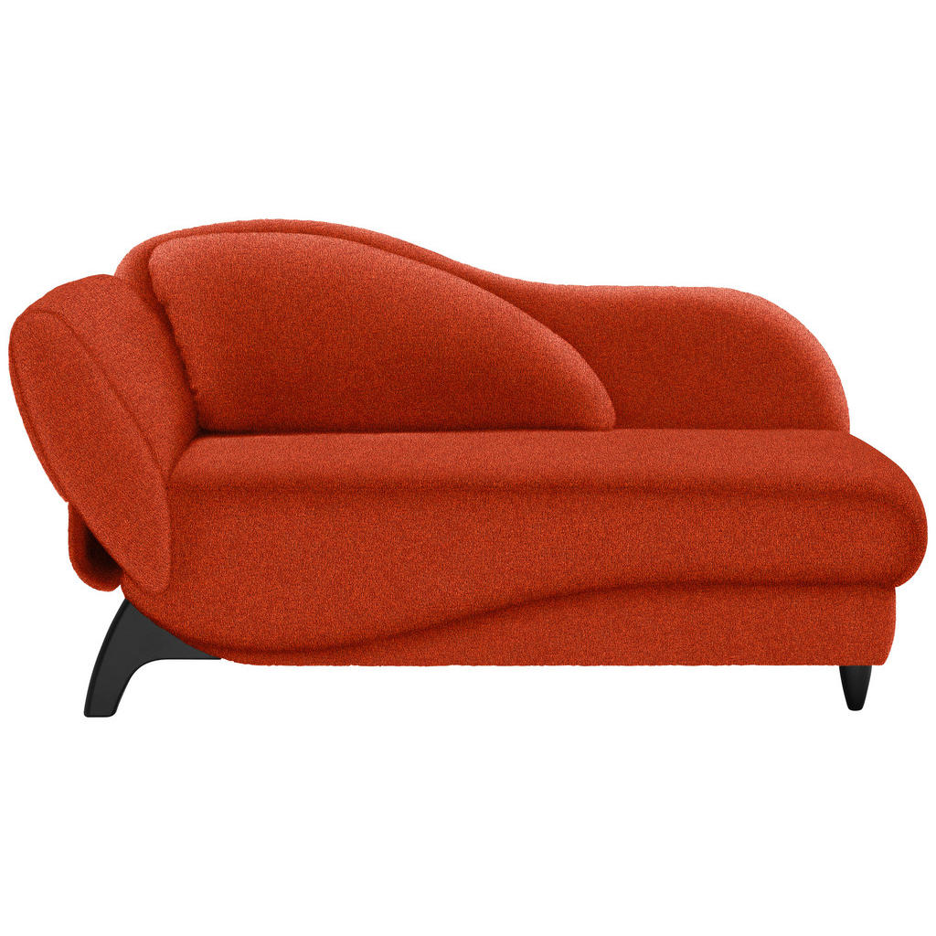 Joka Liege, Rost, Textil, 2-Sitzer, 84x87x171-190 cm, Made in Austria, Stoffauswahl, Liegefunktion, seitenverkehrt erhältlich, Schlafen auf Sitzhöhe, Wohnzimmer, Sessel, Relaxliegen von Joka