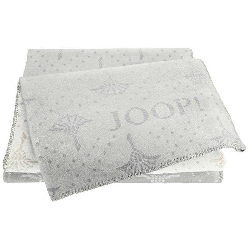 Joop! WOHNDECKE Hellgrau