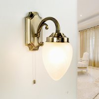Jugendstil Wandleuchte Wandlampe Zugschalter E14 MAYA Jugendstil Wandleuchte Wandlampe Zugschalter E14 MAYA von Easylight
