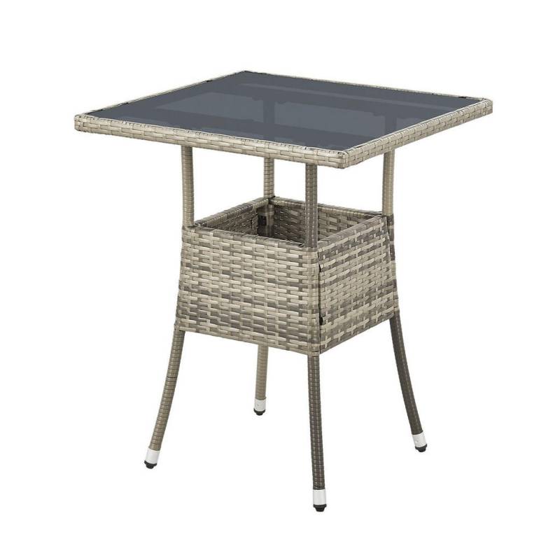 Juskys GARTENTISCH Grau